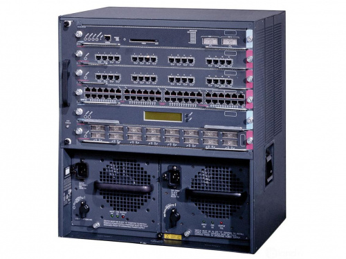 Cisco Catalyst WS-C6506-E вид спереди
