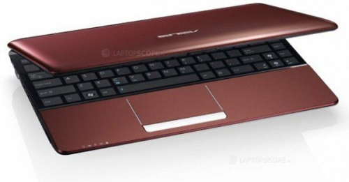 ASUS Eee PC 1215N Red (90OA2HB874169A7E43EU) вид боковой панели