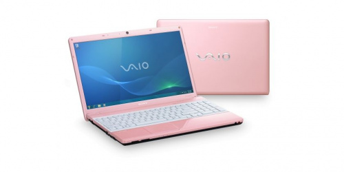 Sony VAIO VPC-EB2S1R Pink вид спереди