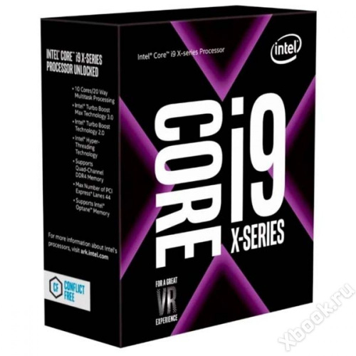 Intel Core i9-7940X Skylake (2017) (3100MHz, LGA2066, L3 19712Kb) вид спереди