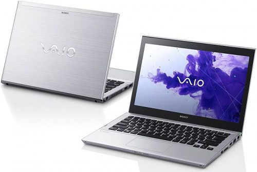 Sony VAIO SVT1312V1R/S вид спереди