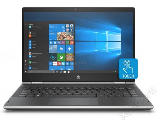 HP Pavilion x360 14-cd1002ur 5CR31EA вид спереди